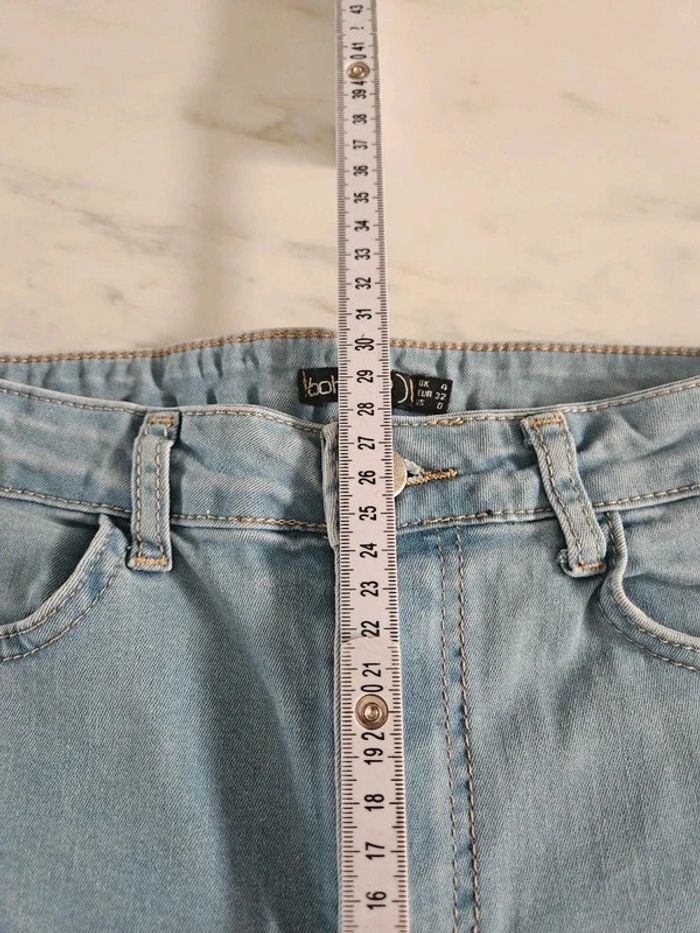 Boohoo jeans slim taille haute 33 - photo numéro 11