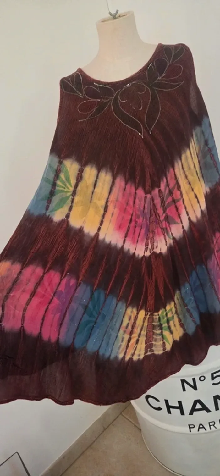 Robe été colorée - photo numéro 5