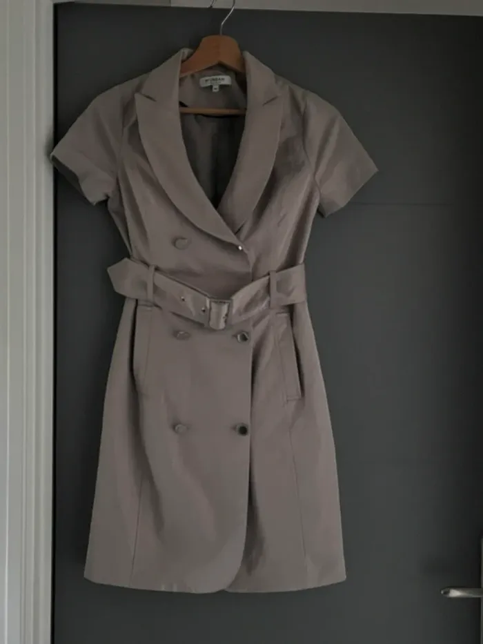 Robe tailleur Morgan beige 191-Riva.n (T34) - photo numéro 4