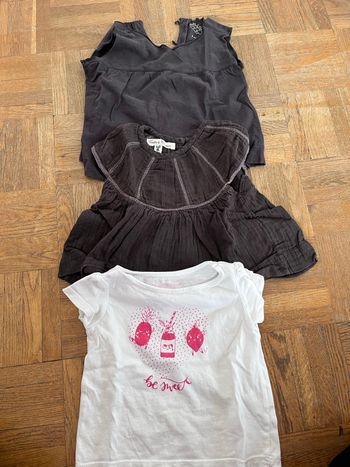 T shirt fille 6 mois