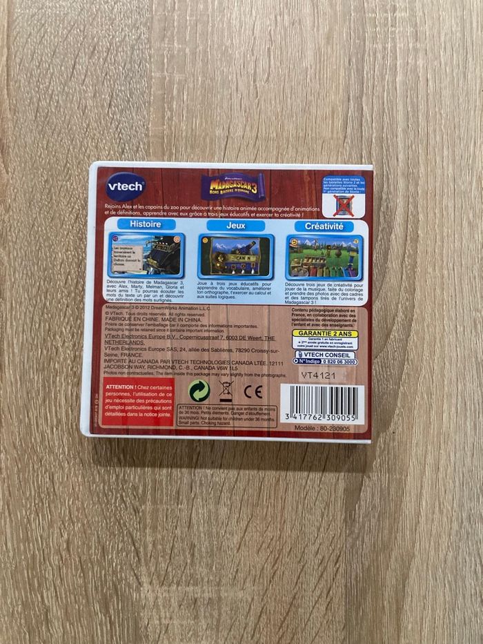 Jeu storio Madagascar 3 - photo numéro 2