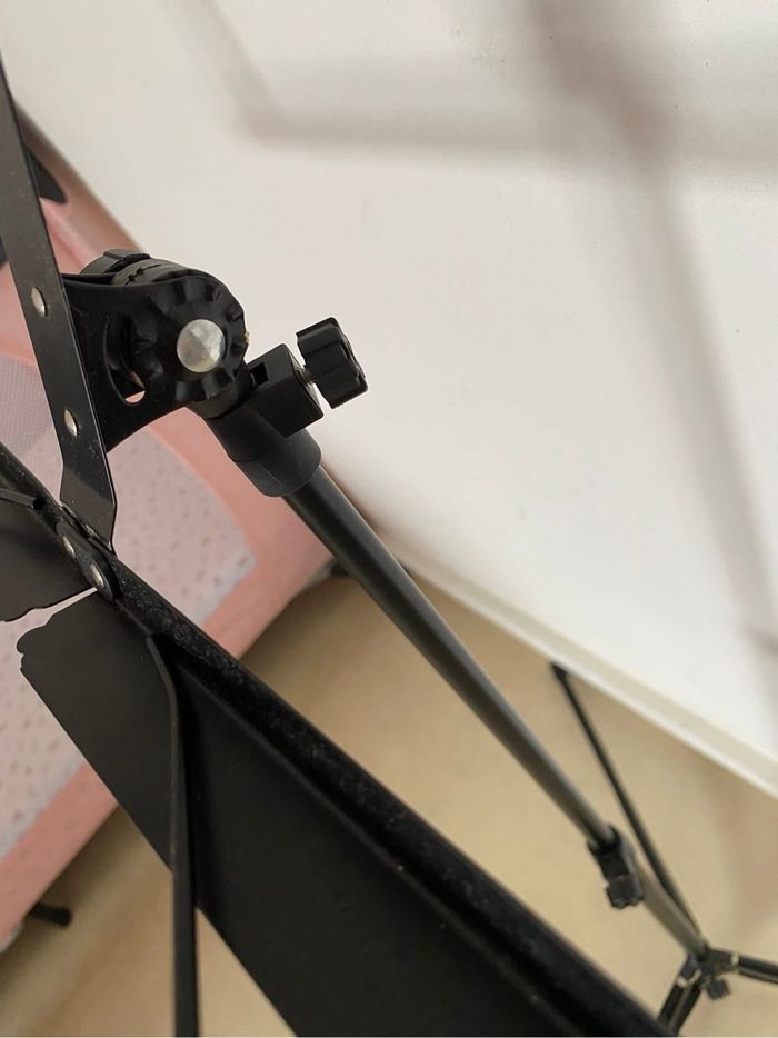 Pupitre avec housse de rangement, réglable sur plusieurs niveaux - photo numéro 5