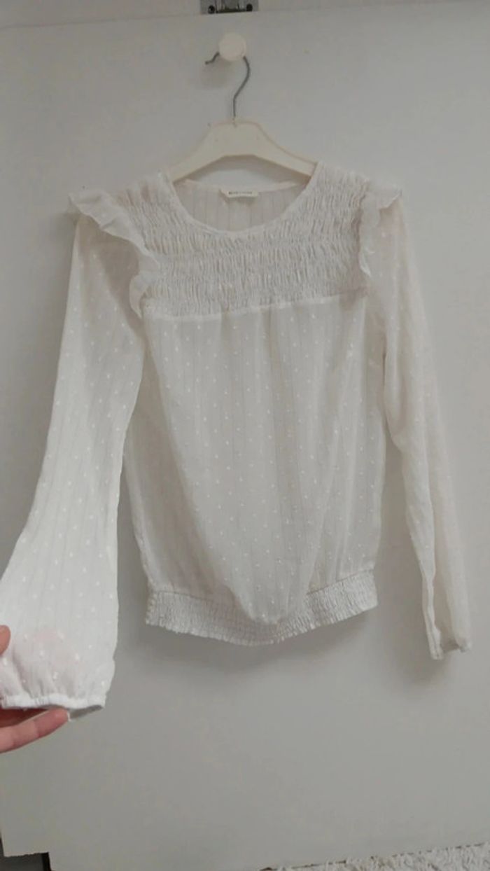 Blouse transparente Cache Cache
