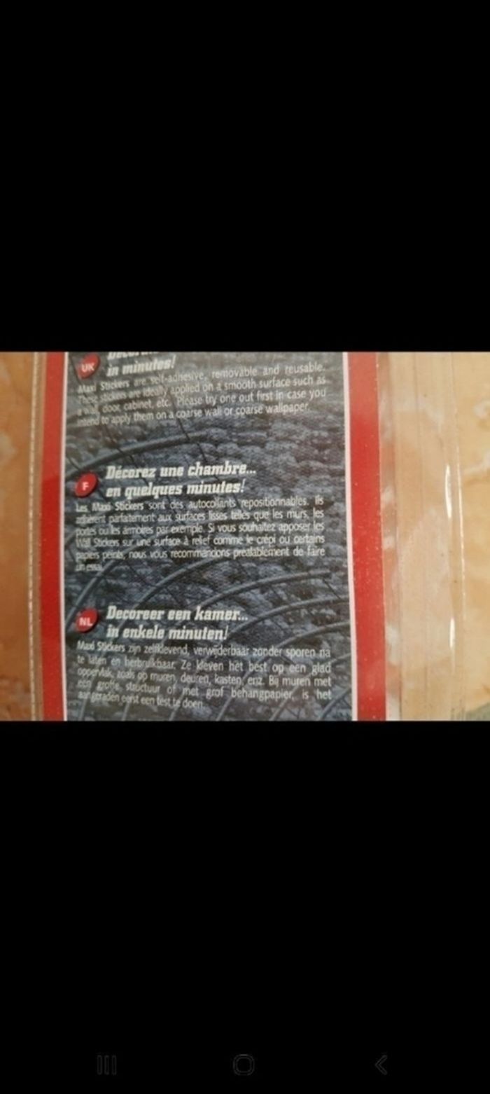 Maxi stickers Cars Disney repositionnable - photo numéro 5