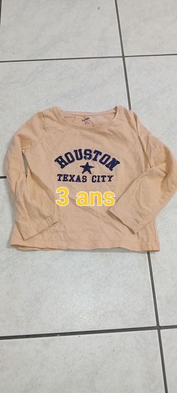 maillot longue manche 3 ans