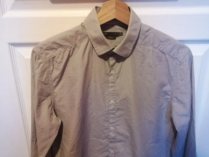 Chemise Jules fitted grise - photo numéro 2