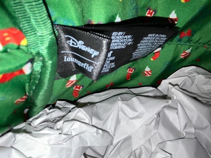 Sac à dos loungefly Disney thème Noël hiver cheminée - photo numéro 11
