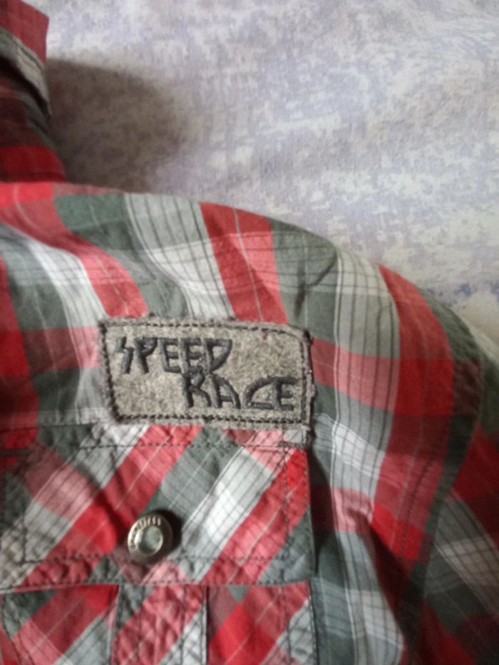 Chemise carreaux 10 ans - photo numéro 4