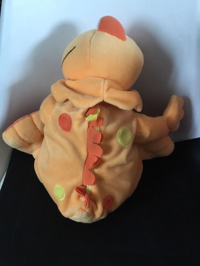 Sac à dos peluche Casimir +40cm debout sans bretelles Tomy 2002 l’île aux enfants - photo numéro 3