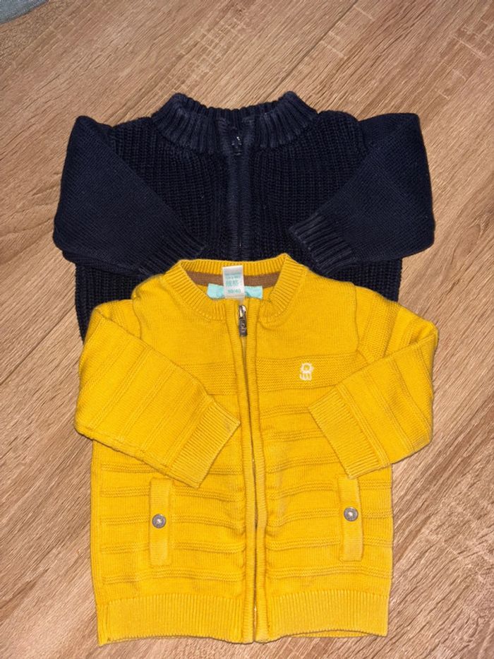 Veste à zip 3 mois