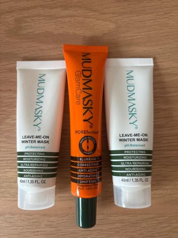 Lot 3 soins visage Mudmasky – Masques & Primer – Neufs