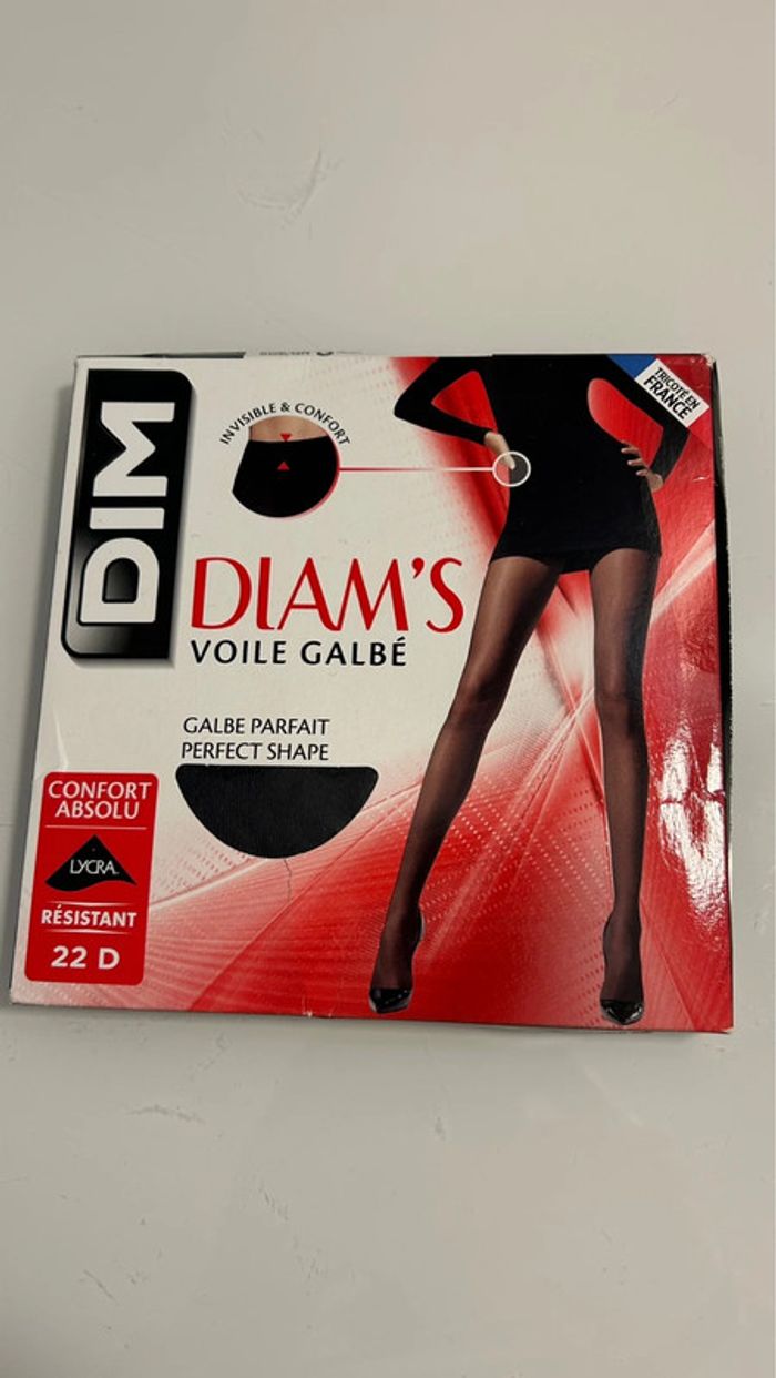 Collant Dim Diam’s 22 deniers taille 3 à galbe parfait neuf - photo numéro 2
