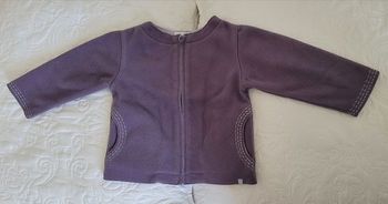 Veste polaire Obaïbi  violette