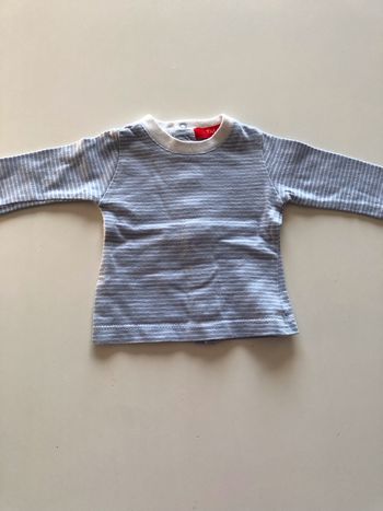 T-shirt bébé rayé naissance