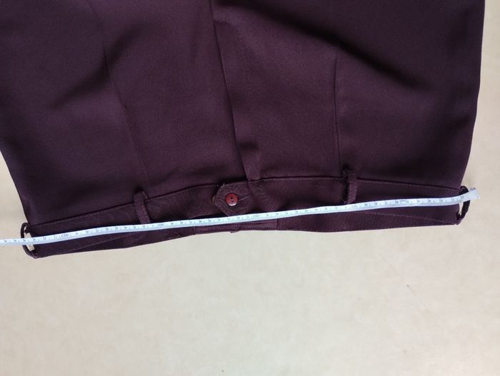 Pantalon tailleur prune - photo numéro 4