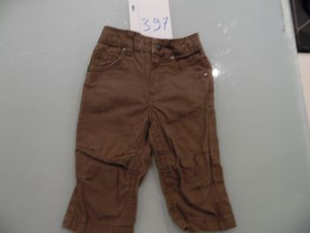 pantalon 12 mois Obaibi marron