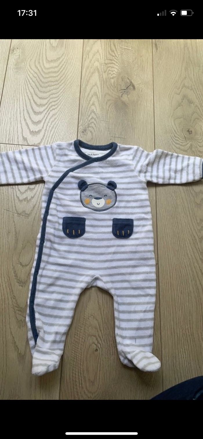 Lot de 5 pyjamas velours - photo numéro 8