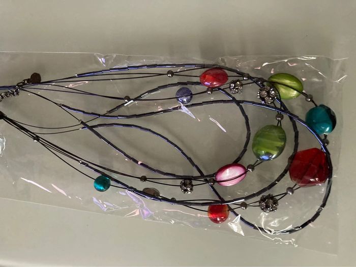Collier femme multirangs - photo numéro 2