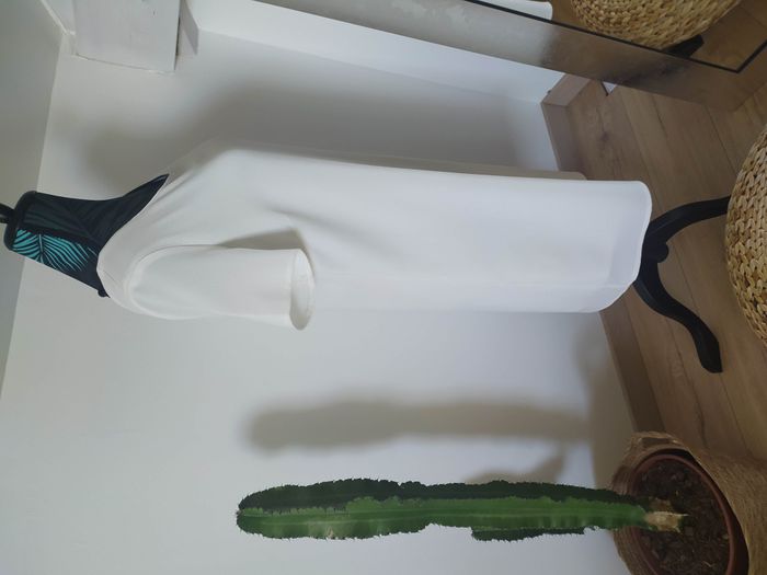 Robe habillée crème ruban noir dans dos 36 - photo numéro 7