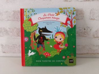 Livre enfant - Le Petit Chaperon Rouge - Mon Théâtre de contes
