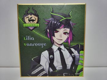 Shikishi Twisted Wonderland Lilia Vanrouge 12X13 Cm