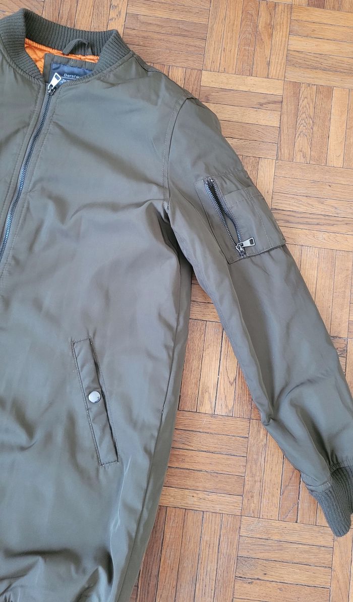 Jolie veste bombers kaki - photo numéro 5