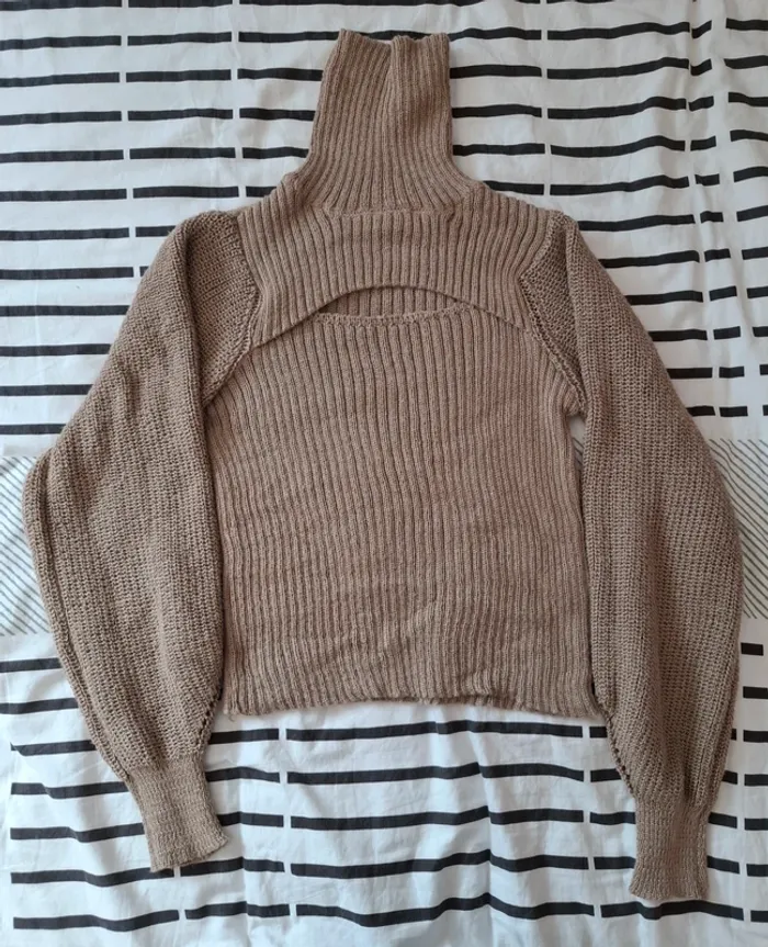 Pull à col roulé