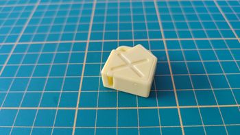 Jerrican bidon d'essence jaune pièce détachée Playmobil #D54