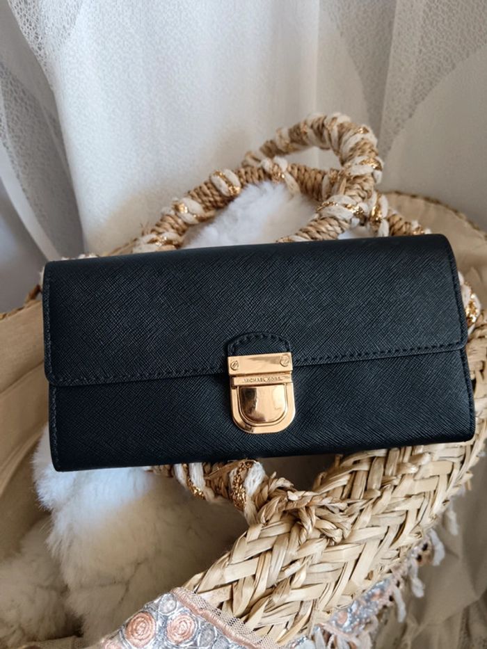 Portefeuille noir | Michael Kors - photo numéro 2
