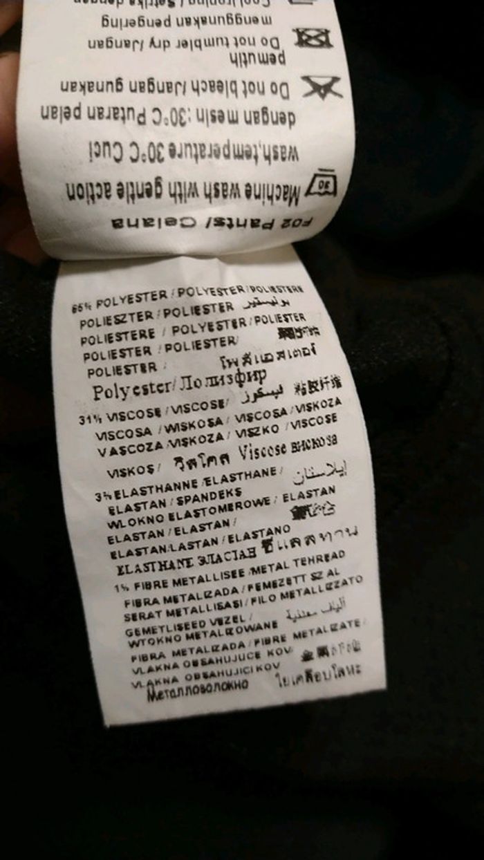 Pantalon taille 40/42 en bon état marque camaïeu - photo numéro 3