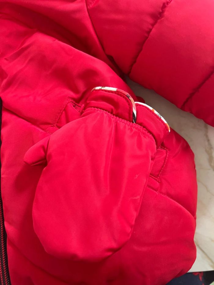 Blouson hiver 12 mois Catimini avec moufles - photo numéro 3