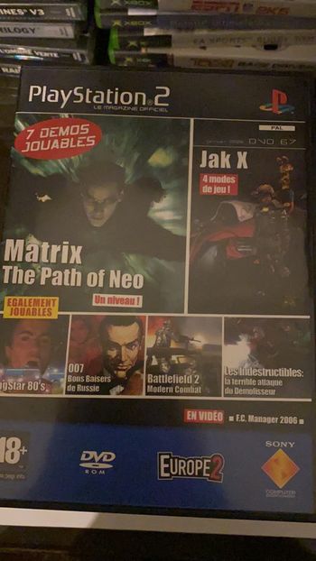 démo ps2 Sony
