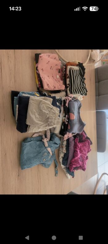 Lot vêtements 