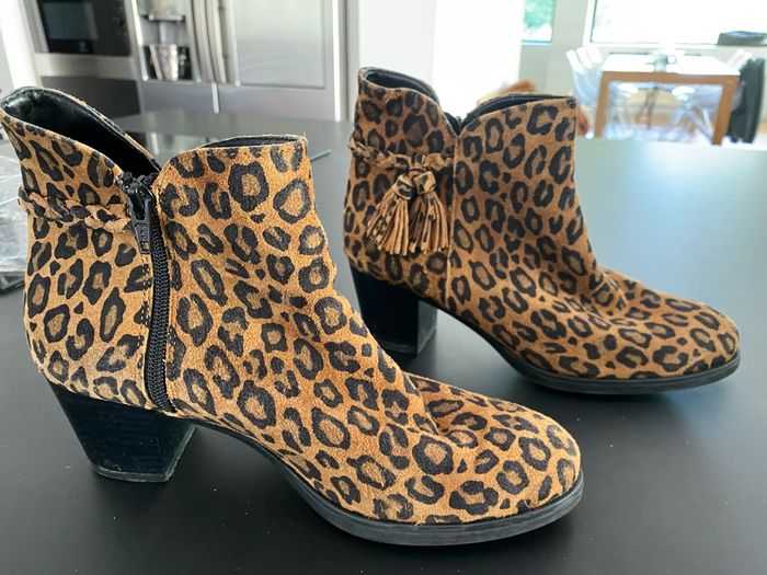 bottines léopard - photo numéro 2
