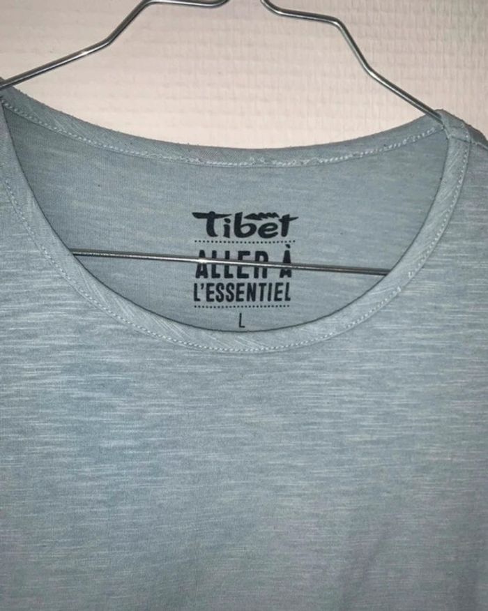 T-shirt bleu taille 40 - photo numéro 3