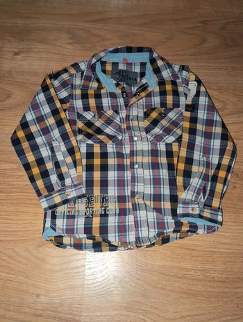 Chemise a carreaux 6 ans