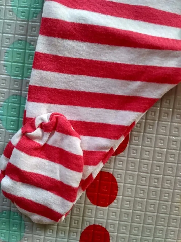 Pyjama rayé Petit Bateau 3 mois - photo numéro 3