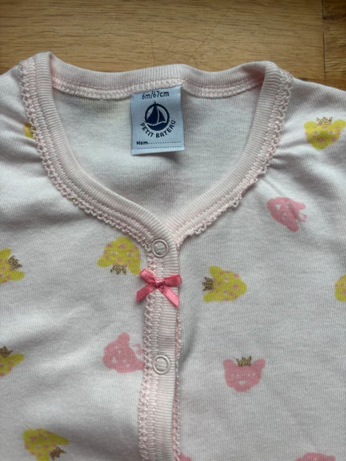 Jolie barboteuse Petit bateau 6 mois fille - photo numéro 2