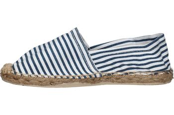 Espadrille Blanche et Bleu Marine Unisexe Taille 38