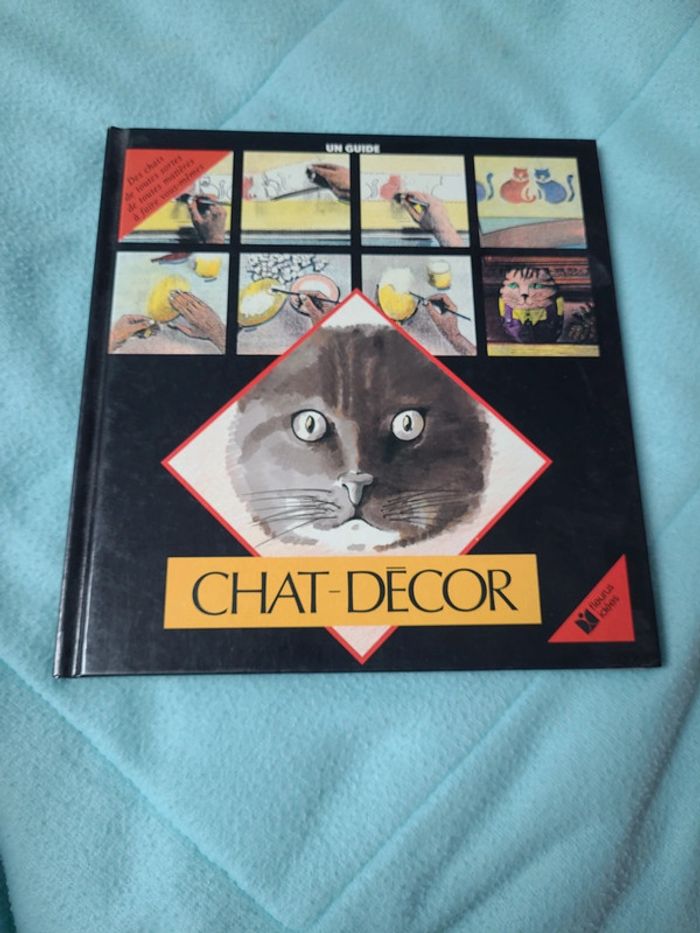 Livre loisir créatif thème chat
