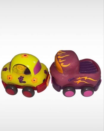 Lot 2 voiture caoutchouc 