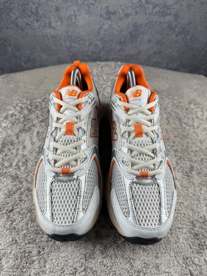 New Balance 530 Running Abzorb - White & Cream & Orange - photo numéro 2