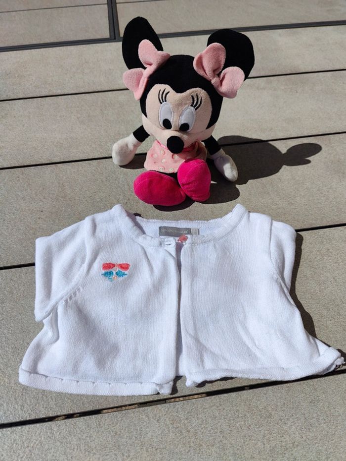 Boléro blanc Sergent major 18 mois neuf - photo numéro 2