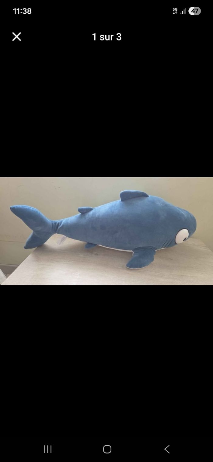 Peluche requin - photo numéro 2