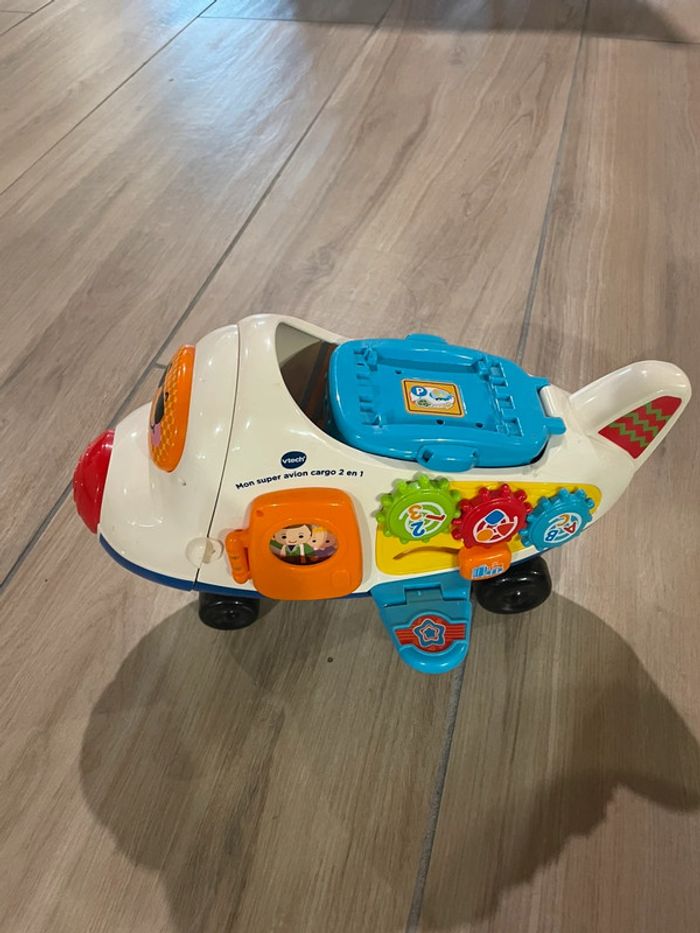 Vtech tut tut avion super carton - photo numéro 3