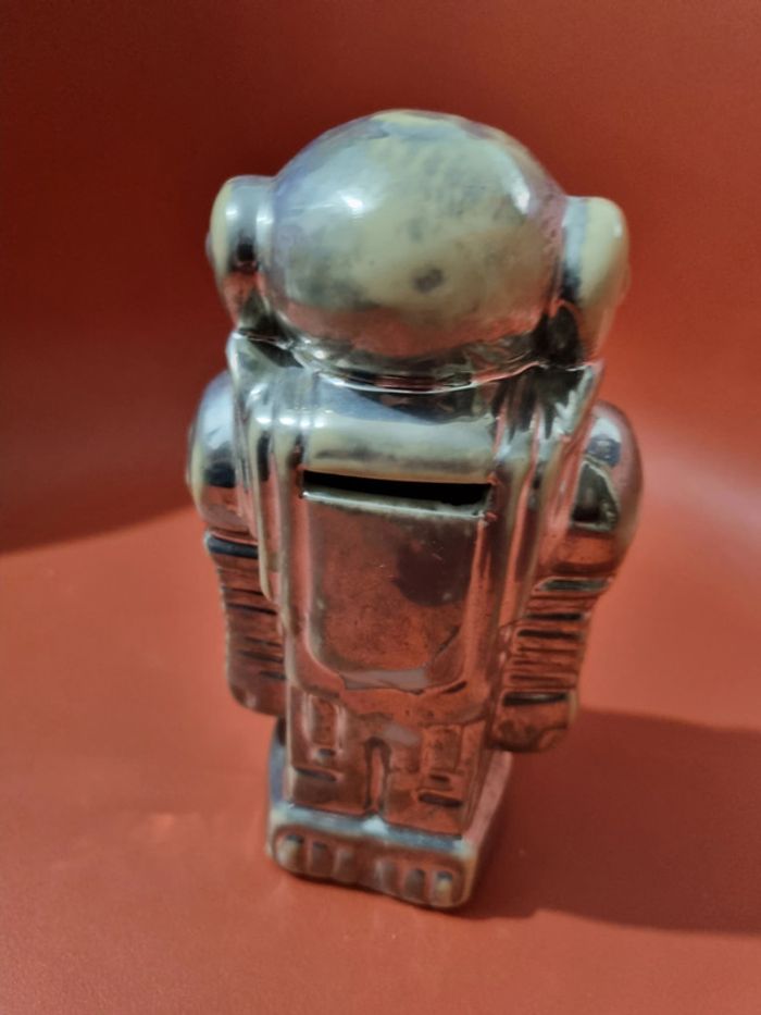 tirelire robot métal - photo numéro 3