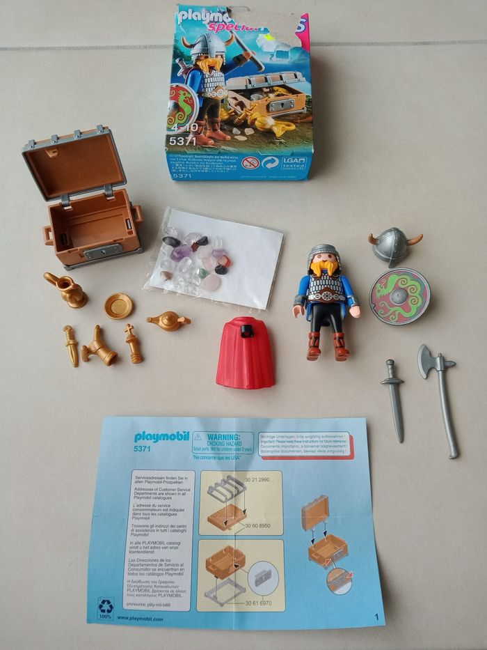 Playmobil Viking avec trésor - photo numéro 5