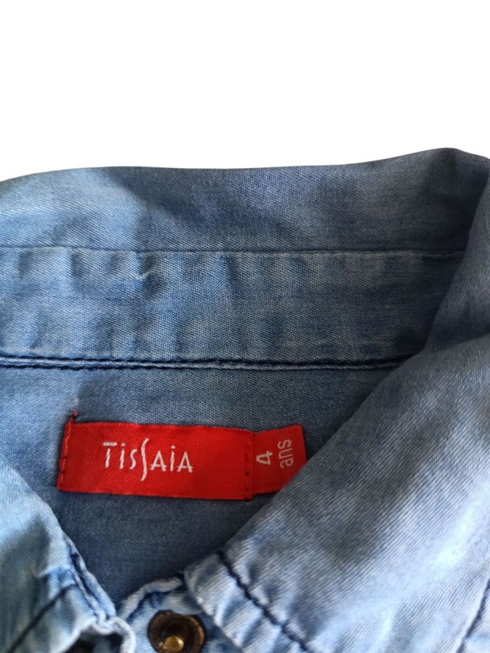 Très belle chemise sans manche 4 ans tissaia - photo numéro 5