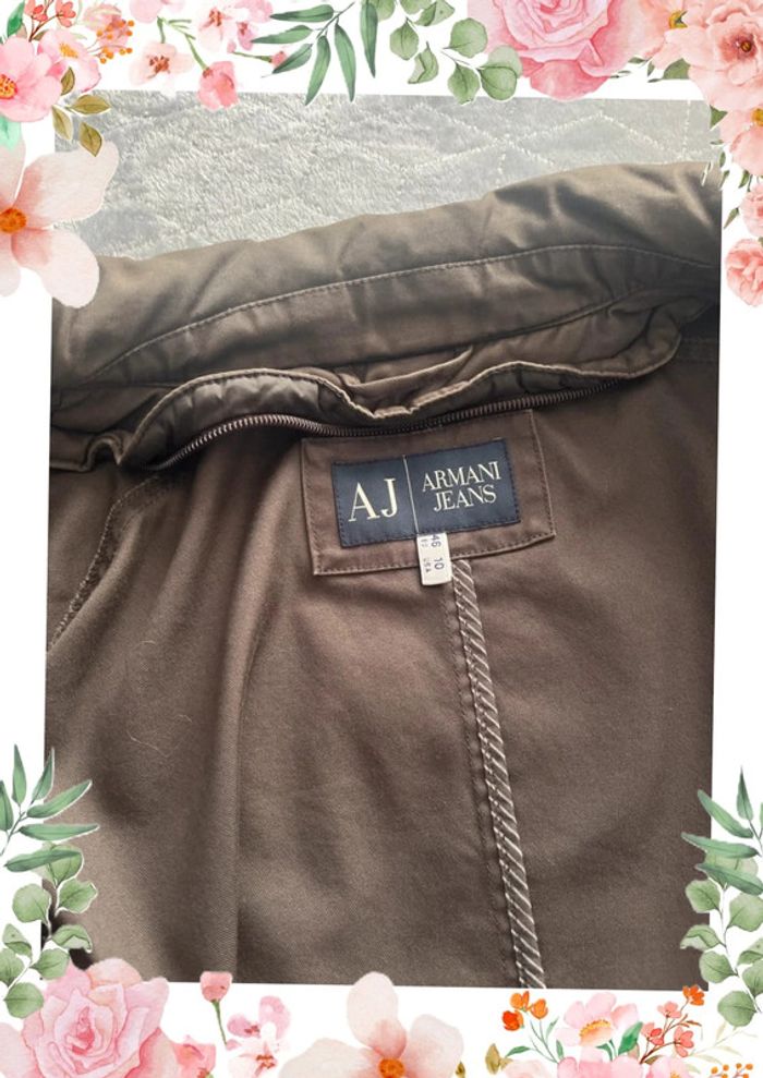Veste Kaki – Armani Jeans 🟢 - photo numéro 5