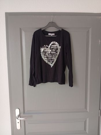 T-shirt manche longue lulu castagnette taille 14 ans